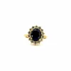 SINICO / Bague Pompadour Or Jaune 18k & Saphir