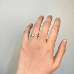 Solitaire - 0,71 carat E VVS1