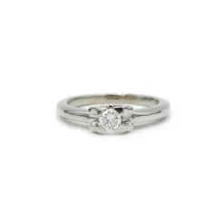 Solitaire - Or & diamant