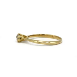 Solitaire - or et diamant