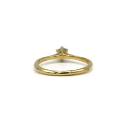 Solitaire - or et diamant