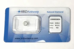 Solitaire avec diamant Ct 0,50
