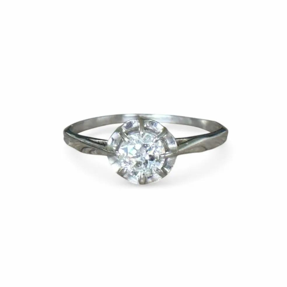 Solitaire diamant 0,50 carat