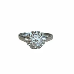 Solitaire diamant 0,33 carat