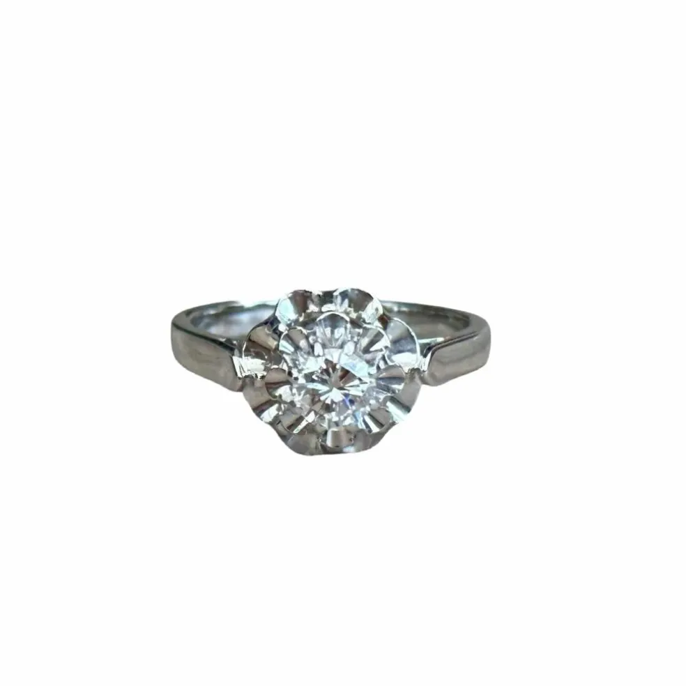 Solitaire diamant 0,33 carat