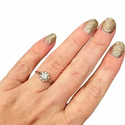 Solitaire diamant 0,50 carat