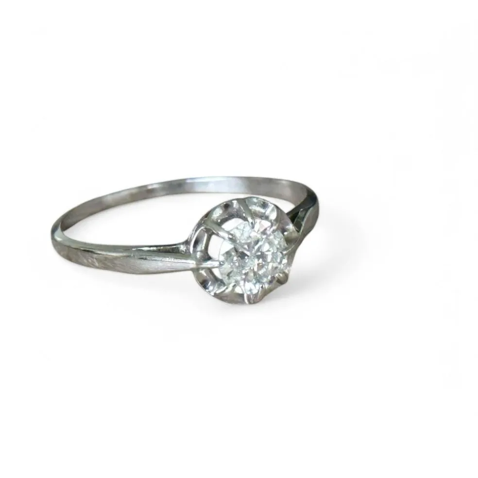 Solitaire diamant 0,50 carat