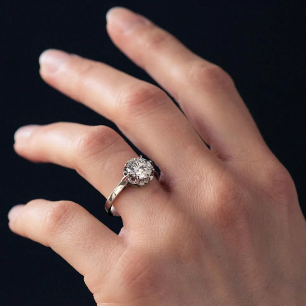 Solitaire diamant 1,50 carat