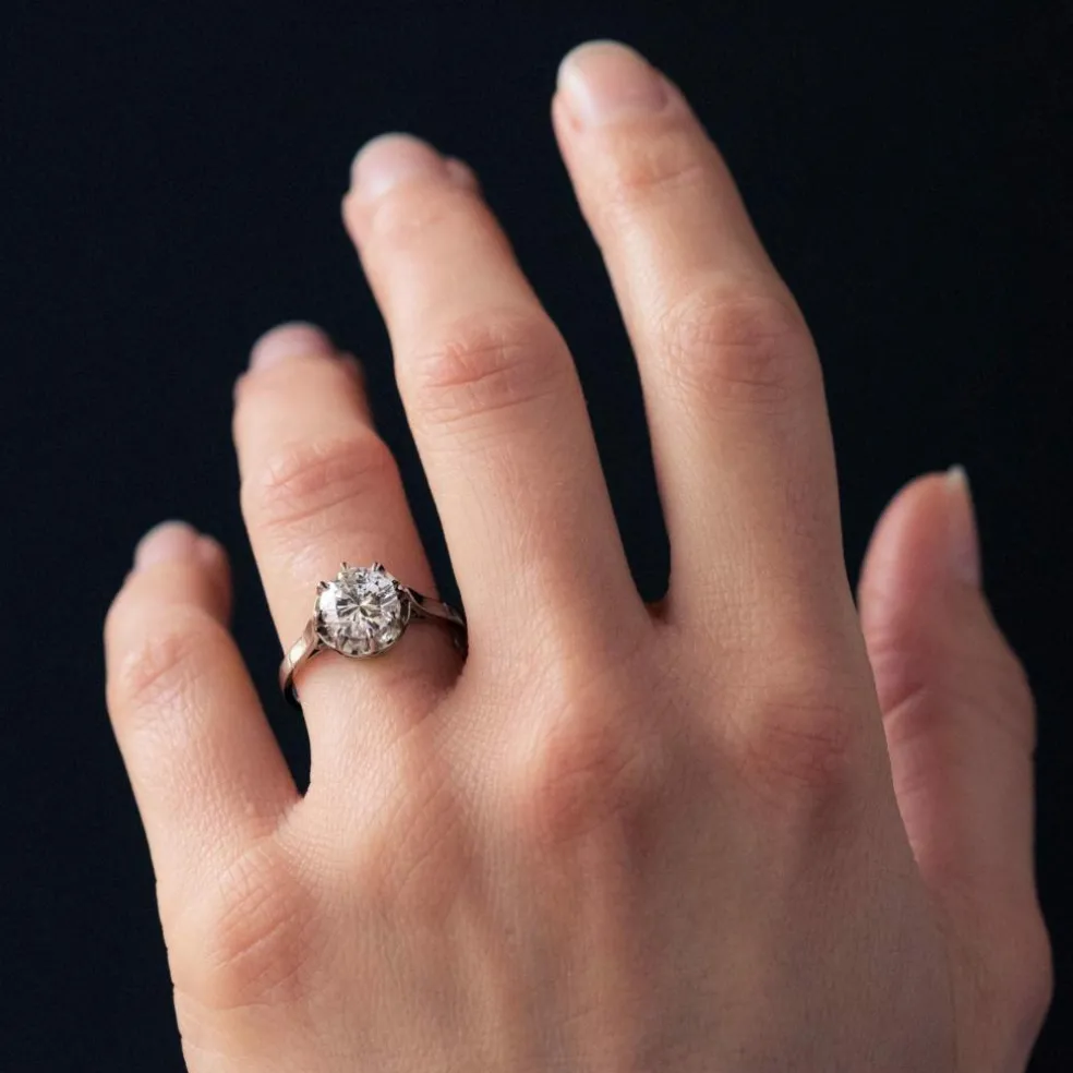 Solitaire diamant 1,50 carat