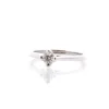 Solitaire diamant en or blanc