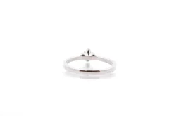 Solitaire diamant en or blanc