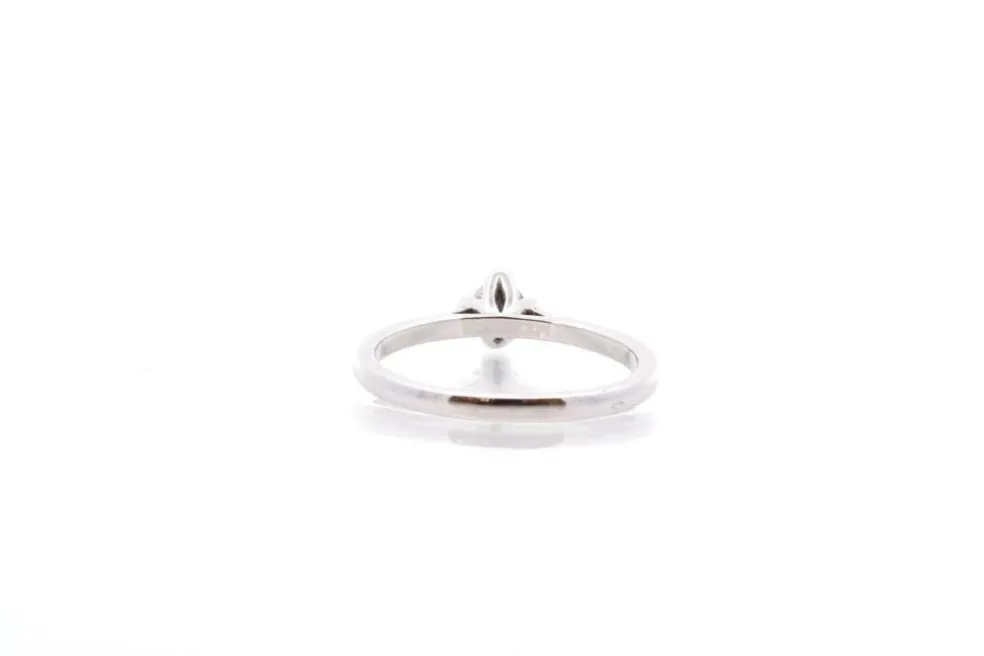 Solitaire diamant en or blanc