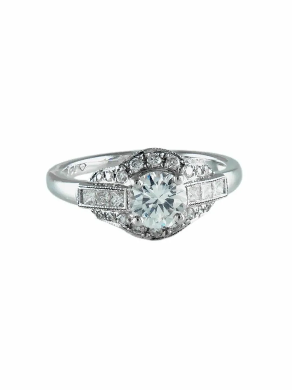 Solitaire Diamant et Diamants calibrés
