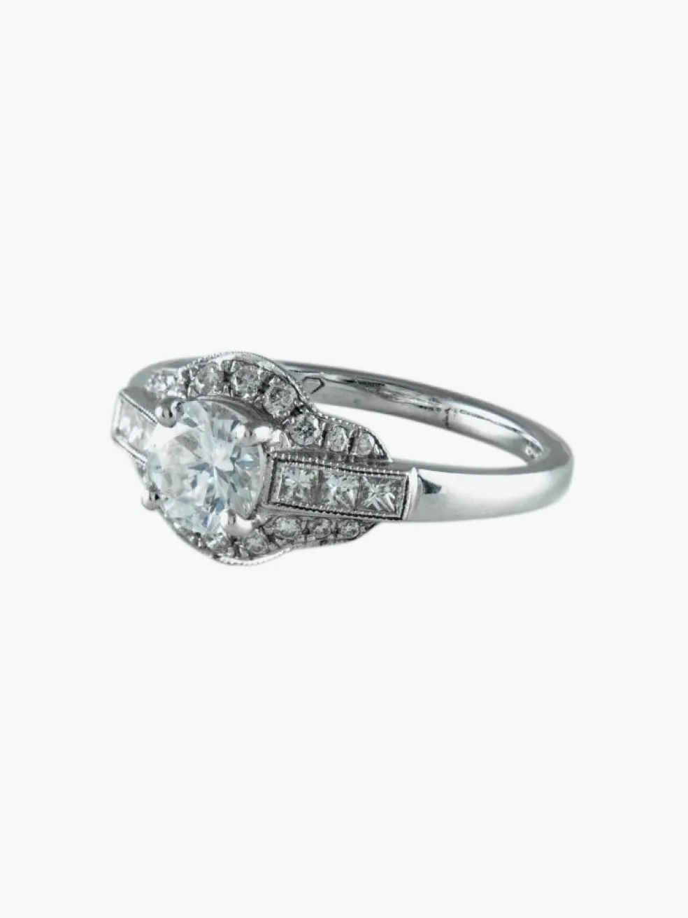 Solitaire Diamant et Diamants calibrés