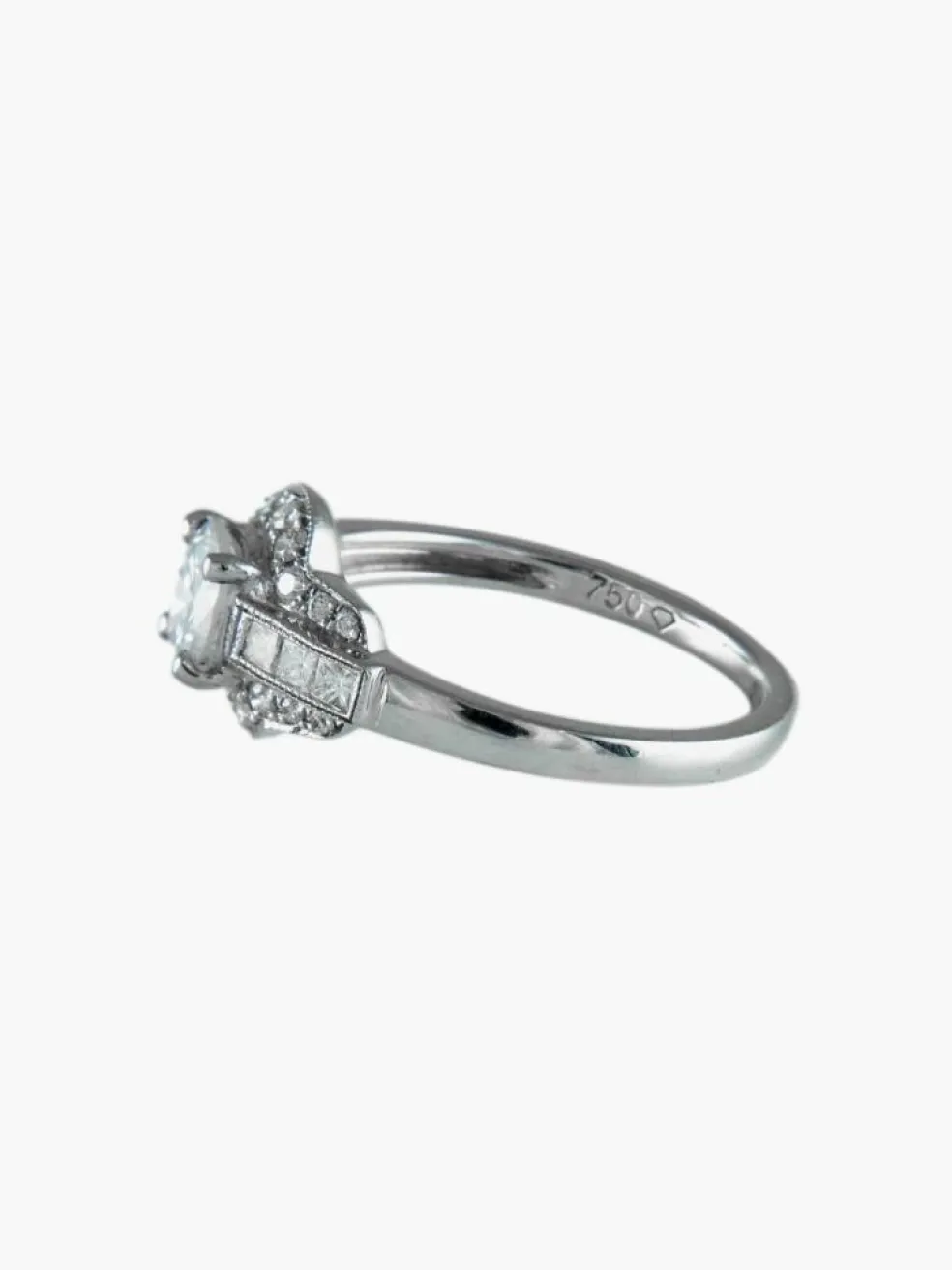 Solitaire Diamant et Diamants calibrés