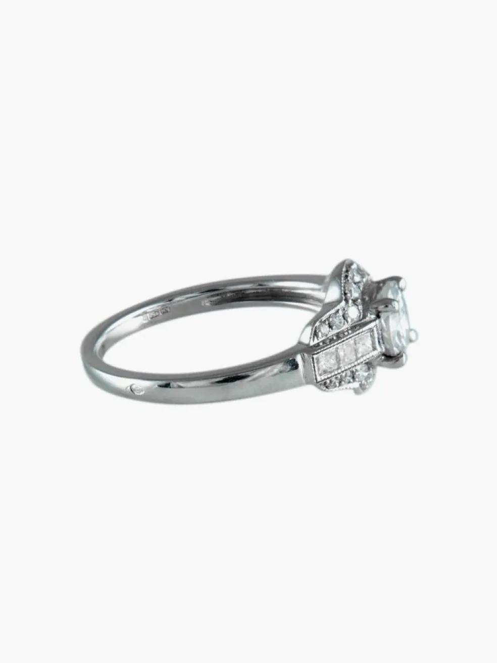 Solitaire Diamant et Diamants calibrés