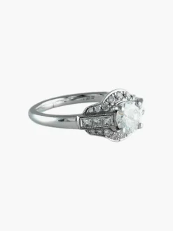 Solitaire Diamant et Diamants calibrés