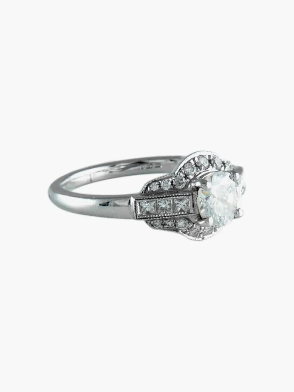 Solitaire Diamant et Diamants calibrés