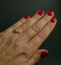 Solitaire Diamant, Monture Platine.