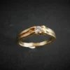 Solitaire Diamant, Or Jaune