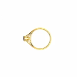 Solitaire Diamant Or Jaune