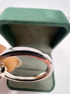 Solitaire en or avec diamant