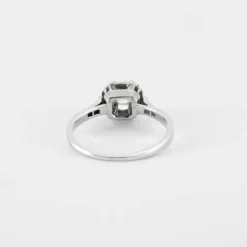Solitaire en Or blanc & Diamant