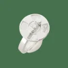 Solitaire Lilistone Diamant & Or Blanc
