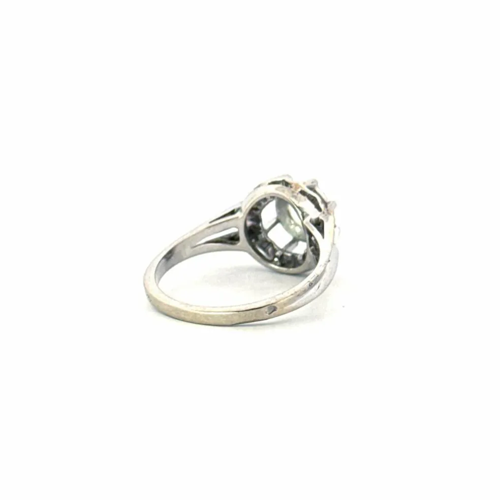 Solitaire Or Blanc & Diamant