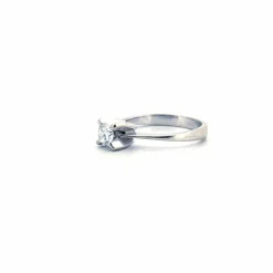 Solitaire Or Blanc & Diamant