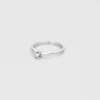 Solitaire or blanc Diamant