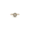 Solitaire Or Blanc Diamants