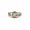 Solitaire Or Blanc Diamants