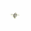 Solitaire Or Blanc Diamant