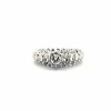 Solitaire Or blanc Diamants