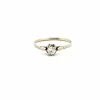 Solitaire Or Blanc Diamant