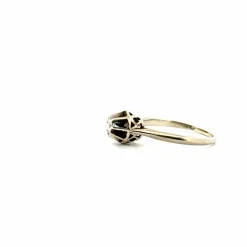 Solitaire Or Blanc Diamants