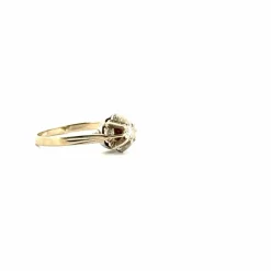 Solitaire Or Blanc Diamants