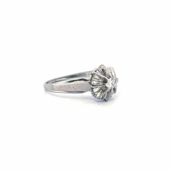 Solitaire Or Blanc Diamant