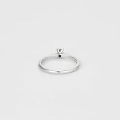 Solitaire or blanc Diamant