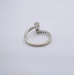 Solitaire Or Blanc Diamant