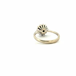 Solitaire Or Blanc Diamant