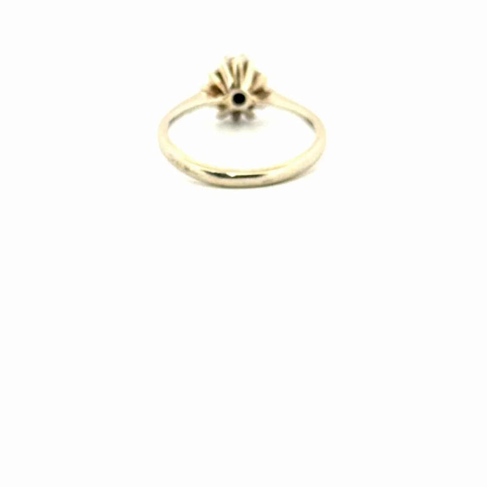 Solitaire Or Blanc Diamant