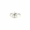Solitaire Or Blanc 18k & Diamant