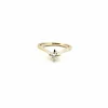 Solitaire Or Blanc 18k & Diamant
