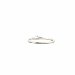 Solitaire Or Blanc 18k & Diamant