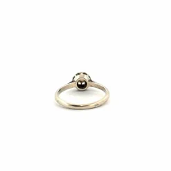 Solitaire Or Blanc 18k & Diamant