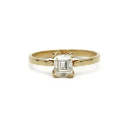 Solitaire Or et Diamant