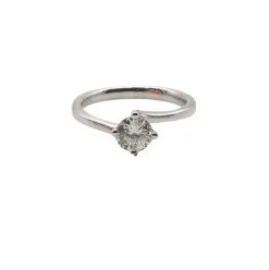 Solitaire Or et Diamant