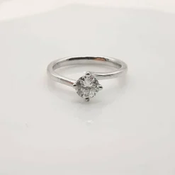 Solitaire Or et Diamant
